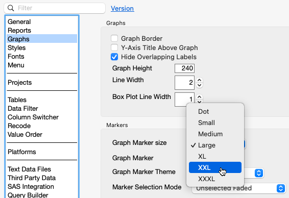 Change Marker Sizes MacOS JMP User Community   Large