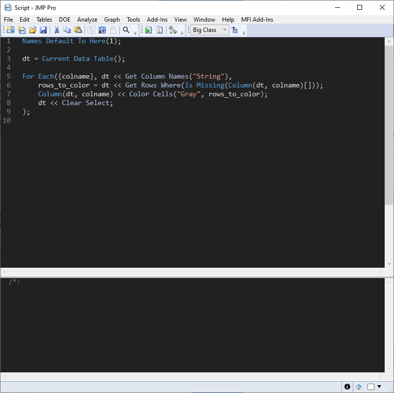 Solved: Color cells - JMP User Community