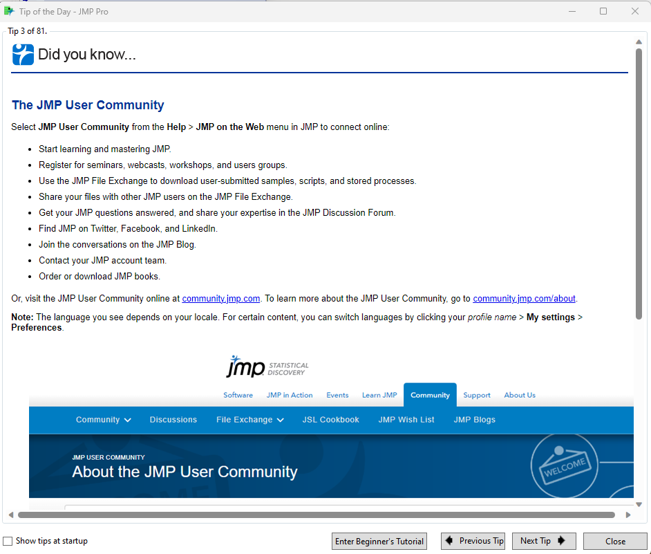 Where I can Find the Journal of JMP Tips and Tricks for Everyone JMP