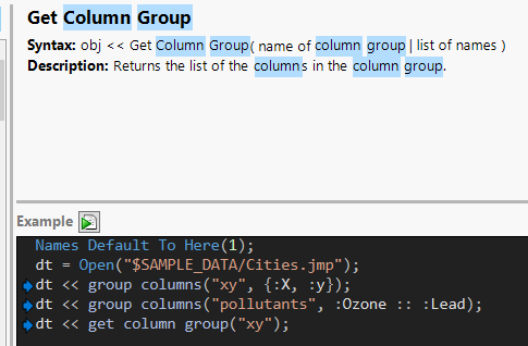 Solved: Standardized Group column attributes - JMP User Community