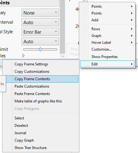 How to Overlay scatterplot of data pairs with separate axes - JMP User ...