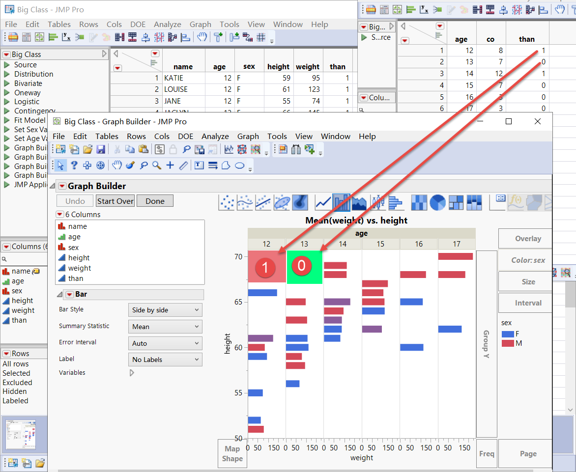 Solved: How do add different background colors to this drawing in JMP ...