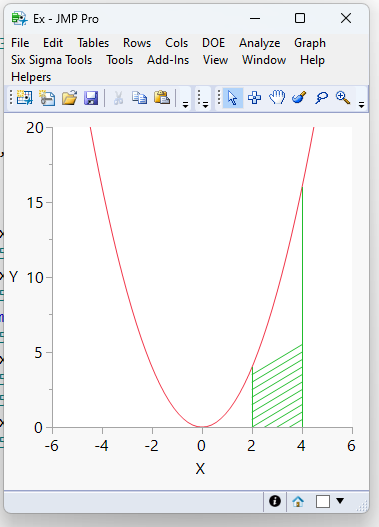 Solved: How to add a marker line to the surface part of the green area ...