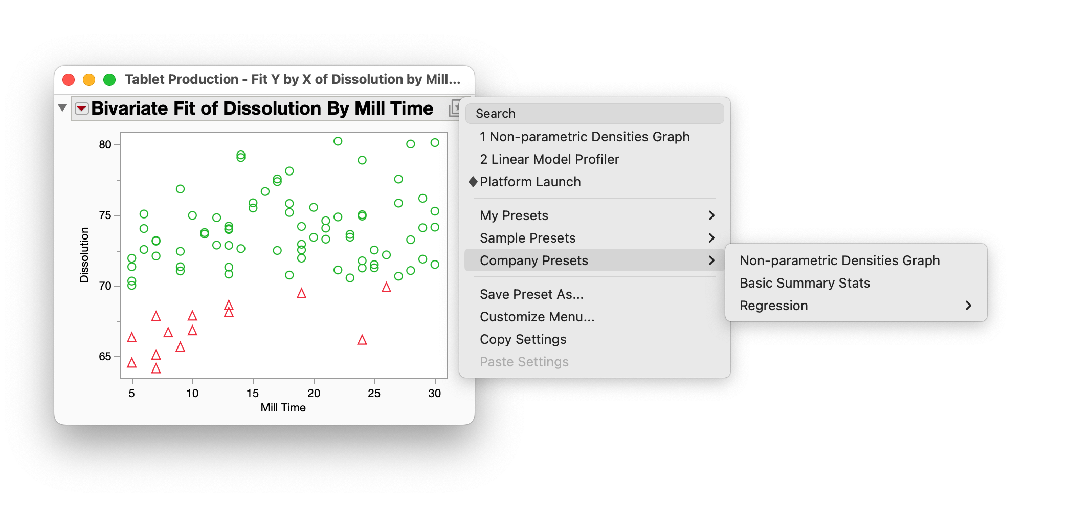 New Platform Presets in JMP® 18 JMP User Community