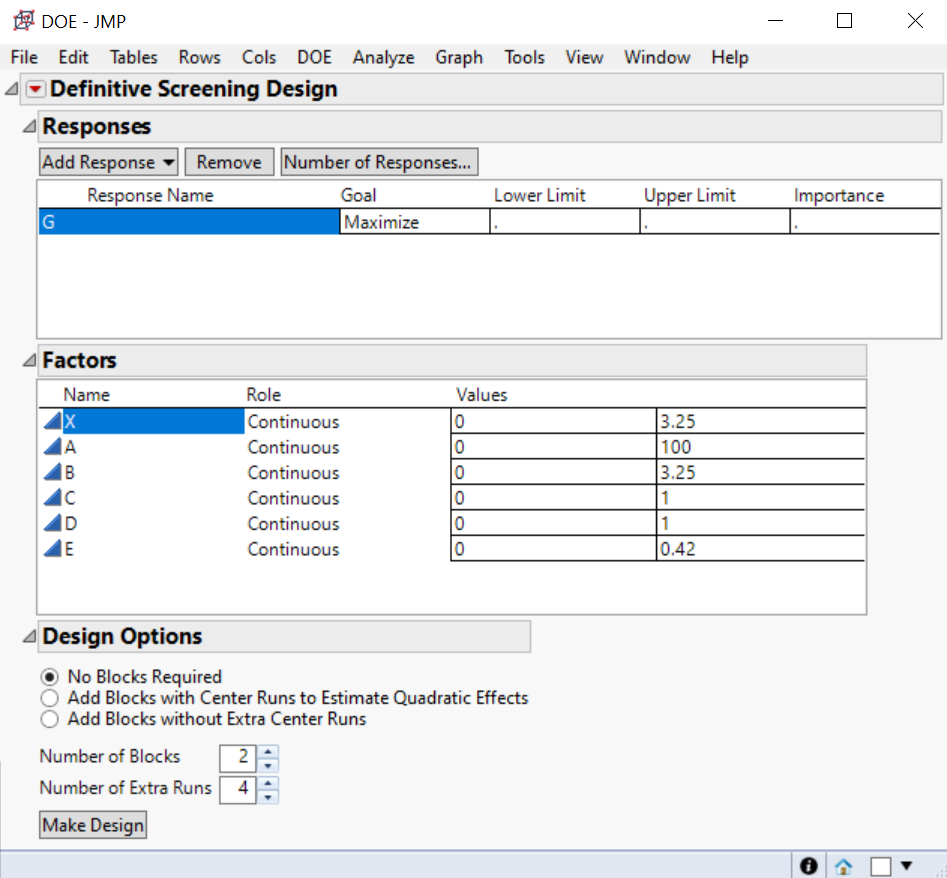 Solved Definitive Screening Design Questions Jmp User Community 3229