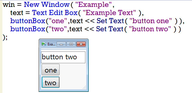 Button script to set text edit box