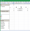 (a lot of) base 64 data in middle column