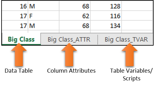 Exported Excel Workbook