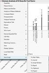 No Data Table Window