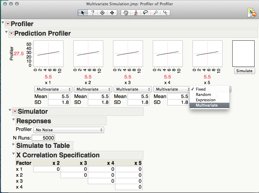 Solved Generating Random Data Based On Correlation Matrix Jmp User Community