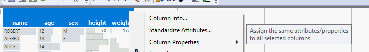 Solved: Locking all columns in JMP - JMP User Community