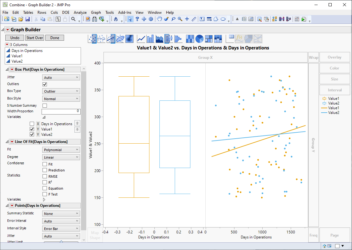 Solved: Combine charts - JMP User Community