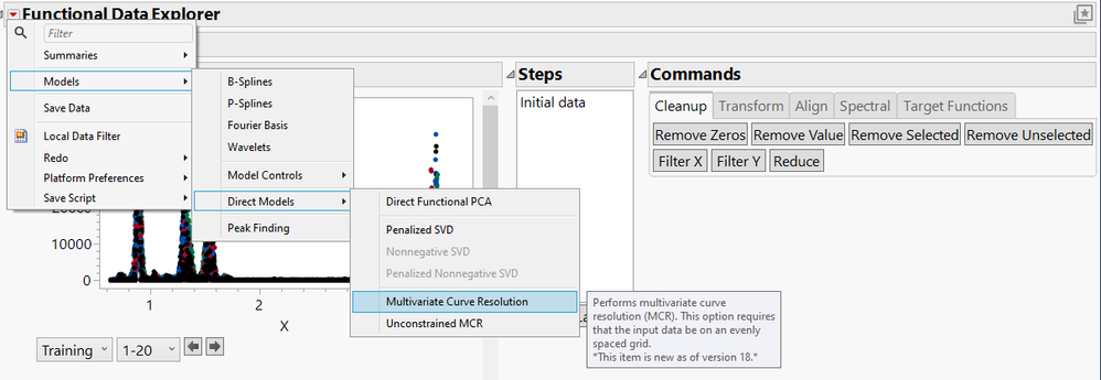 Figure 1. New Direct Model options in FDE