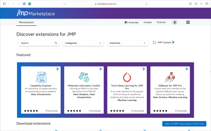 MarketplaceScrollSmall.gif JMP Marketplace