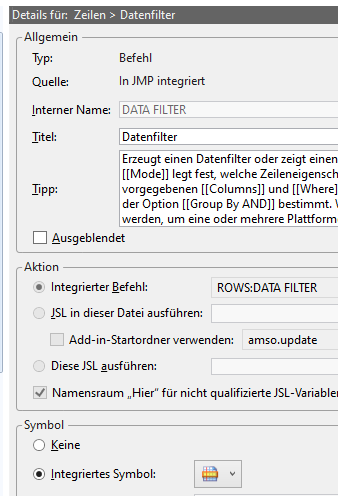 Some Functions change their internal name with the language - JMP User ...