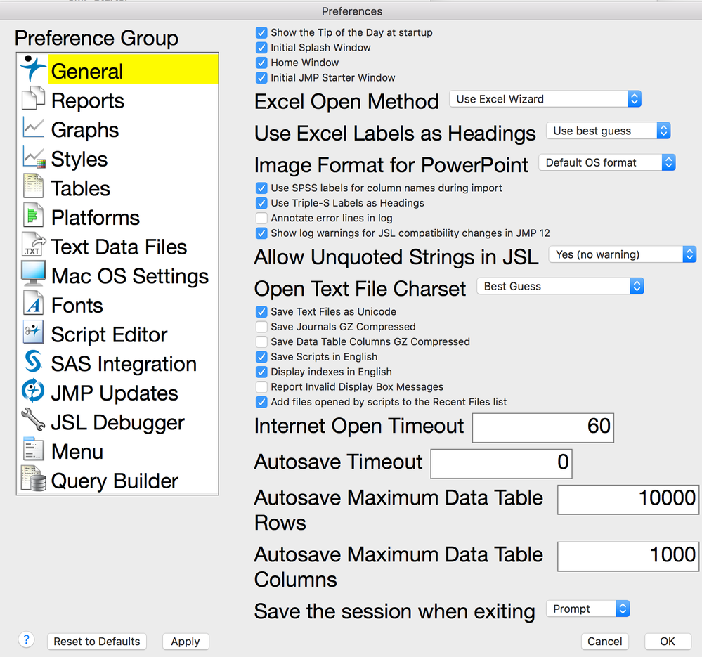 USE SPSS LABELS FOR COLUMN NAMES