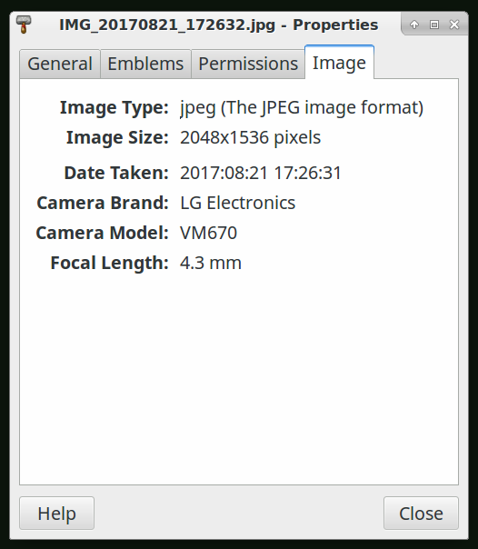 thunarProperties.png Thunar is a file manager for Linux