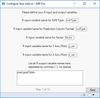 Step 7: Define Input and Output Variables