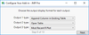 Step 9: Select Output Display Types