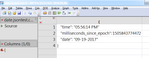 JSON data, not split up very well