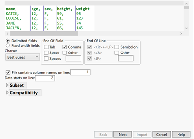 Importing using Preview