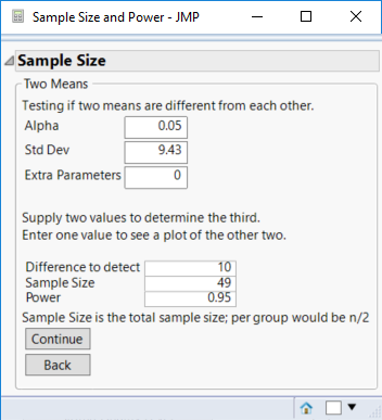 Solved: TOST Acceptance criteria and Sample Size - JMP User Community