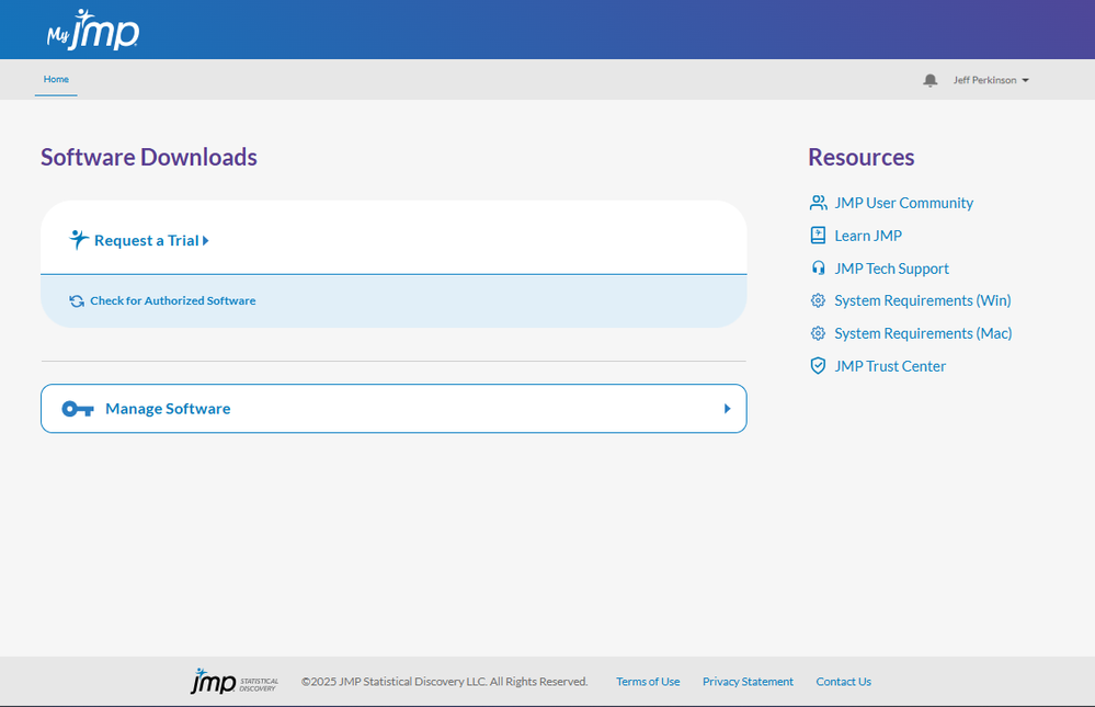 JMPのダウンロード方法 − ソフトウェア管理者用 - JMP User Community