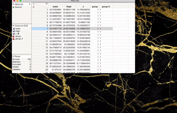 Simple MANOVA in JMP