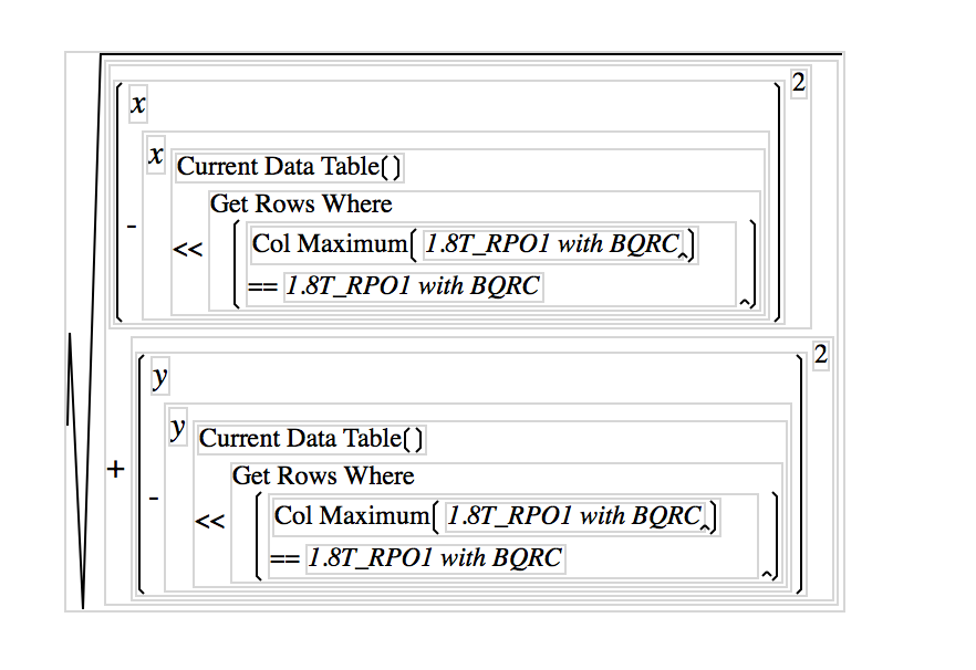 Solved Return the Row Number of Maximum JMP User Community