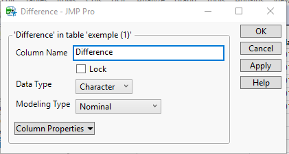 Solved: Column with dates - JMP User Community
