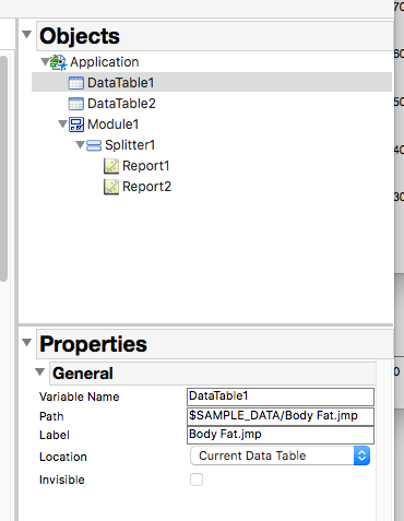 Solved Application With Multiple Data Table And Will Not Create Local Data Filters Corr Jmp User Community