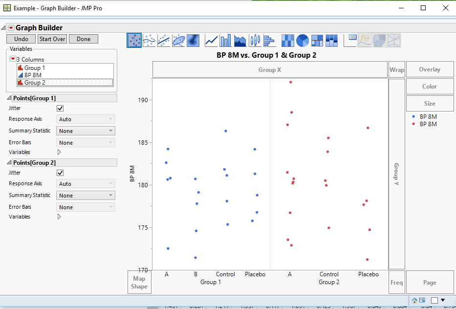 Repeated measures anova jmp