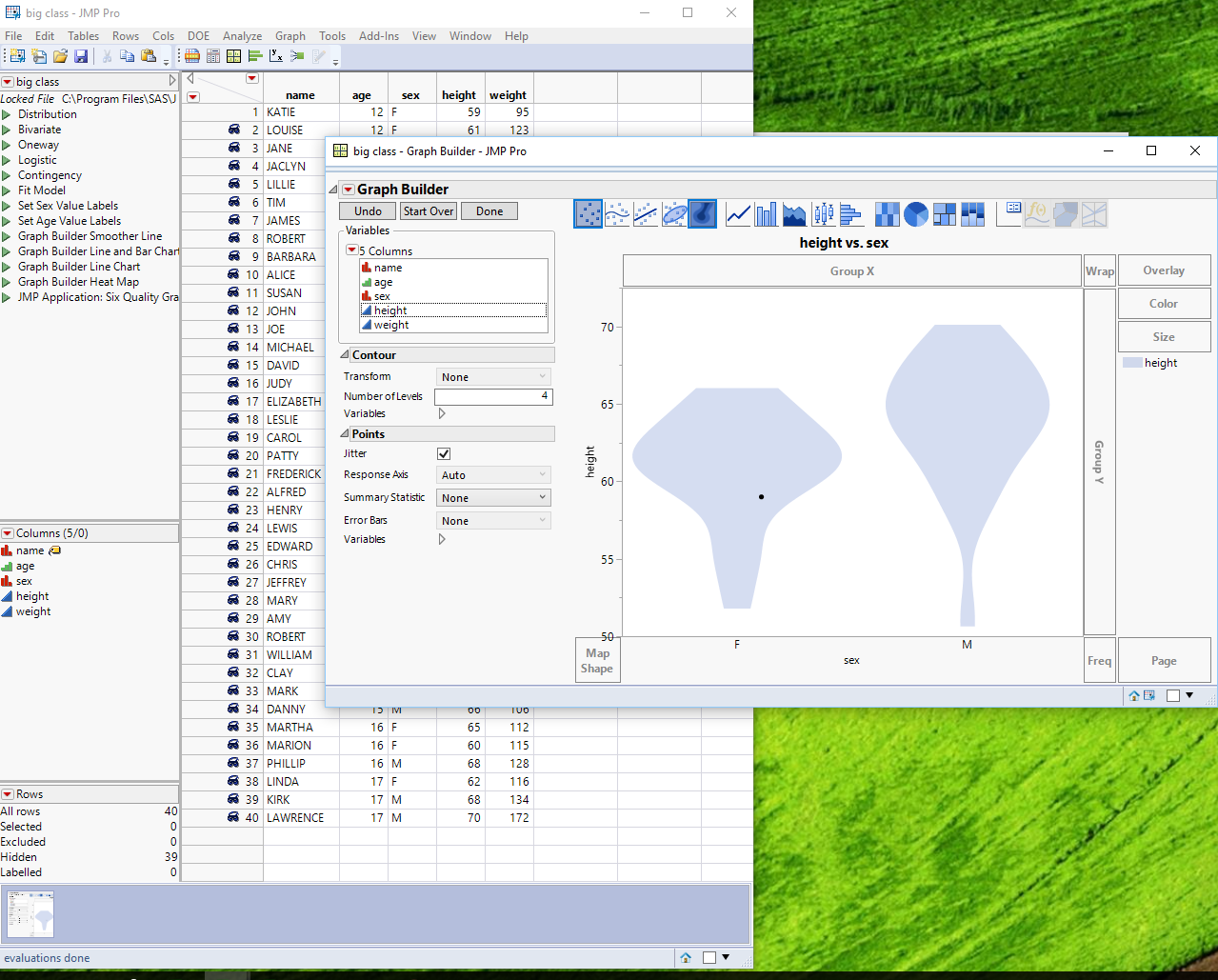 Solved: Violin Plot? - JMP User Community